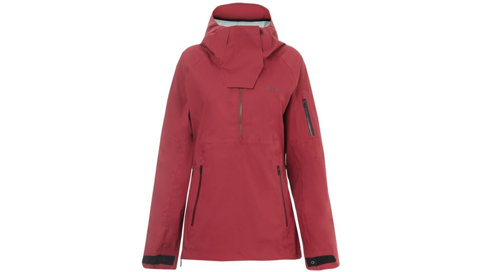 Oakley Snow Shell Jacket 15K/3L Anorak - Womens, Burgundy, Extra Large, 511729-402-XL