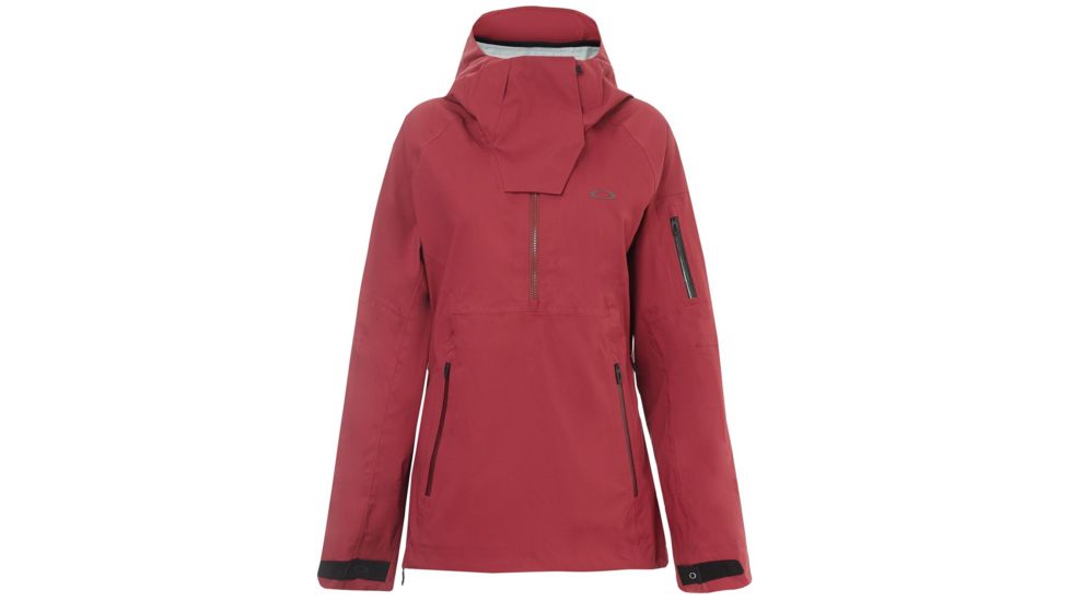 Oakley Snow Shell Jacket 15K/ 3L Anorak - Womens, Burgundy, Small, 511729-402-S