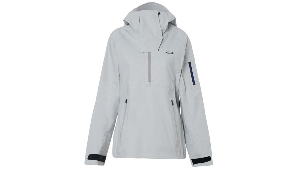 Oakley Snow Shell Jacket 15K/3L Anorak - Womens, Light Grey, Extra Large, 511729-202-XL