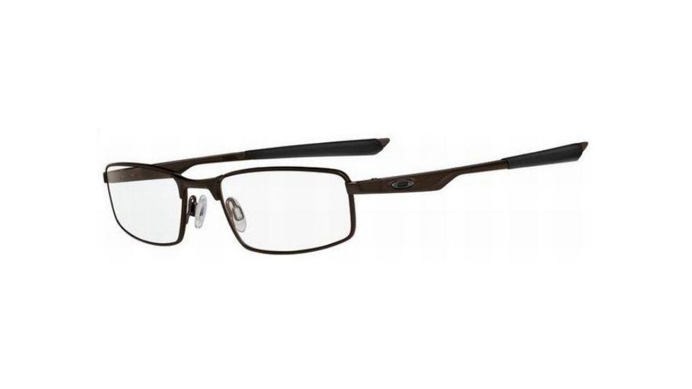 Oakley Socket 4.0 Polished Brown/Polished Black Eyeglass Frames w/ Blank Lenses 12-013