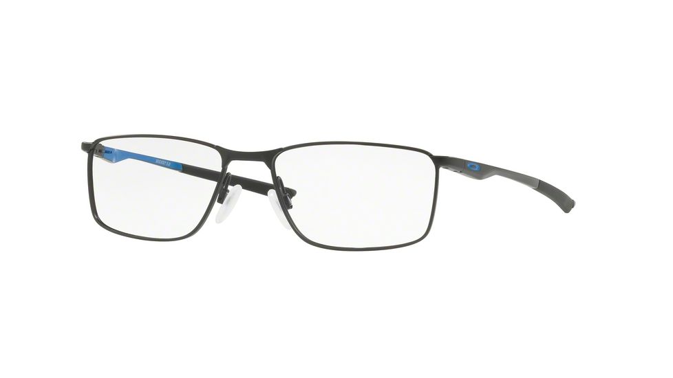 Oakley Socket 5.0 OX3217 Bifocal Prescription Eyeglasses 321704-53 - Satin Black Frame, Clear Lenses