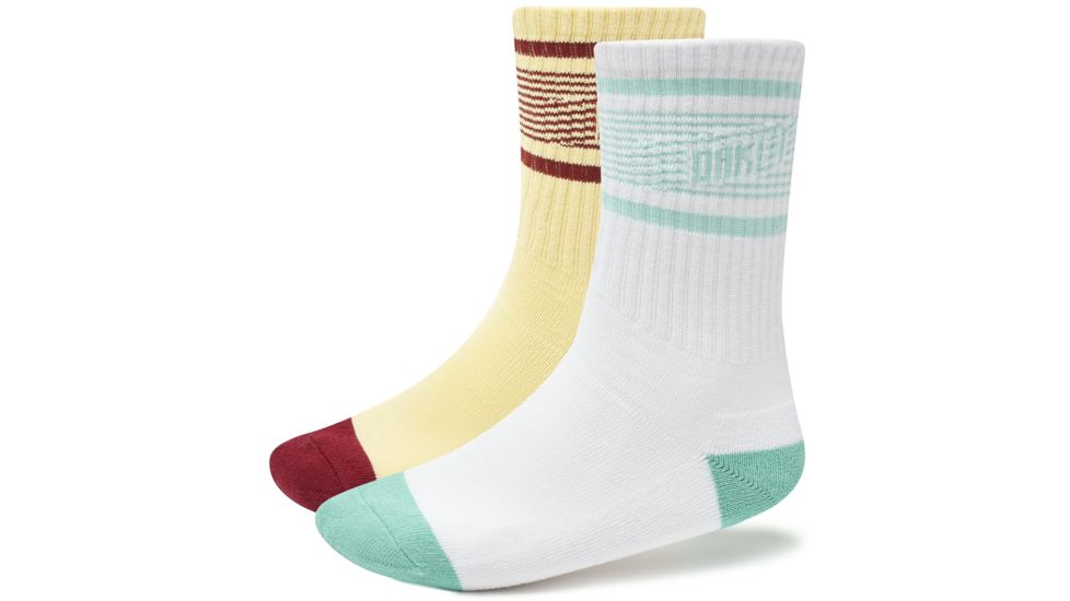 Oakley Socks Striped Oakley, 2 X Pack - Mens, White, Medium 93304-100-M