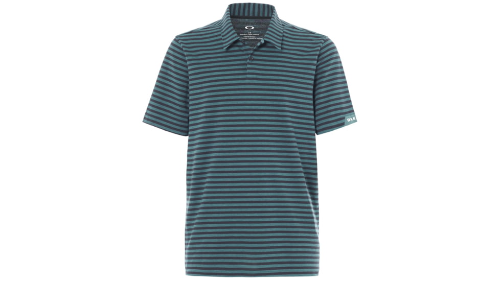Oakley Speed Stripe Polo - Mens, Balsam, 2XL, 434038-6A9-XXL