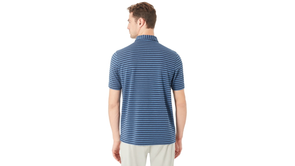 Oakley Speed Stripe Polo - Mens, Ensign Blue, Large, 434038-64W-L