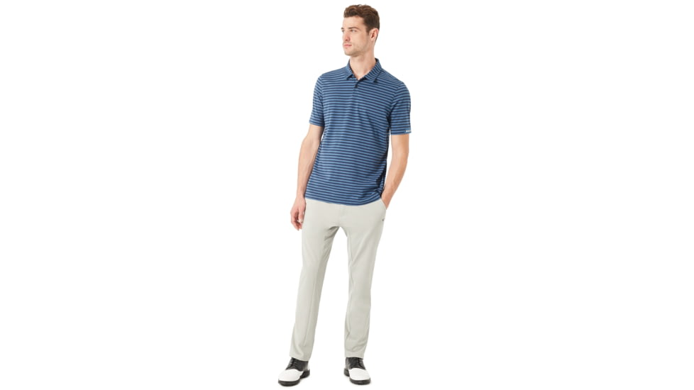 Oakley Speed Stripe Polo - Mens, Ensign Blue, Large, 434038-64W-L