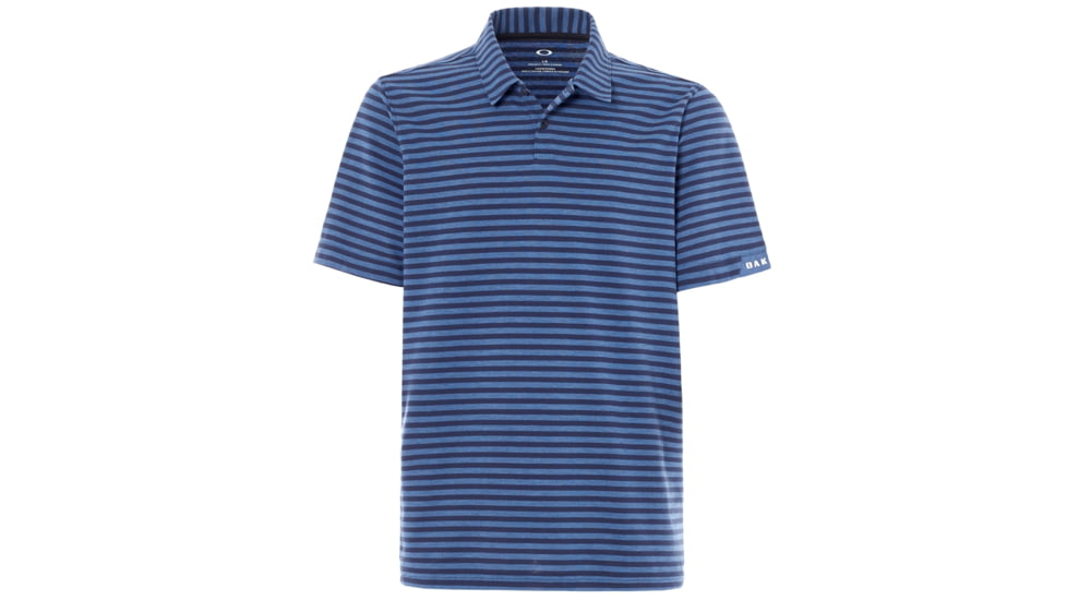 Oakley Speed Stripe Polo - Mens, Ensign Blue, Large, 434038-64W-L