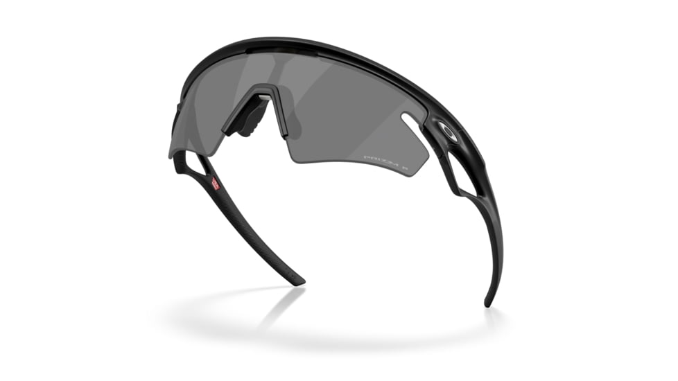 Oakley Sphaera Slash Sunglasses, Matte Black, PRIZM Black Polarized, PRIZM Black Polarized, OO9499-0136