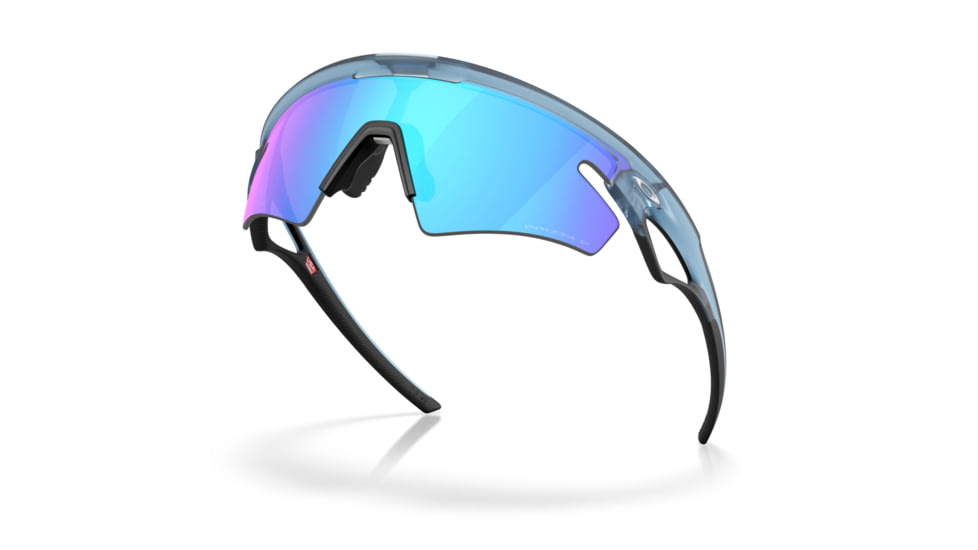 Oakley Sphaera Slash Sunglasses, Matte Stonewash, PRIZM Sapphire Polarized, PRIZM Sapphire Polarized, OO9499-0336