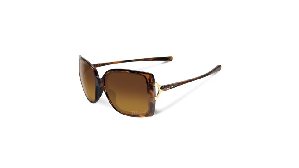Oakley Splash Sunglasses Tortoise w/ Brown Grad Polar Frame, Brown Gradient Polarized Lens-OO9258-03