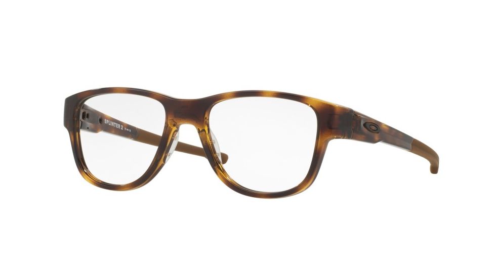 Oakley SPLINTER 2 OX8094 Eyeglass Frames 809402-51 - Polished Tortoise Frame