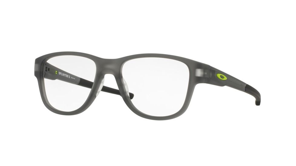 Oakley SPLINTER 2 OX8094 Eyeglass Frames 809405-51 - Satin Grey Smoke Frame