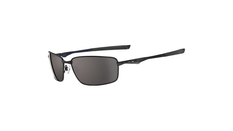 Oakley Splinter Matte Black /Midnight Frame w/ Warm Gray Lenses Men's Sunglasses 05-468