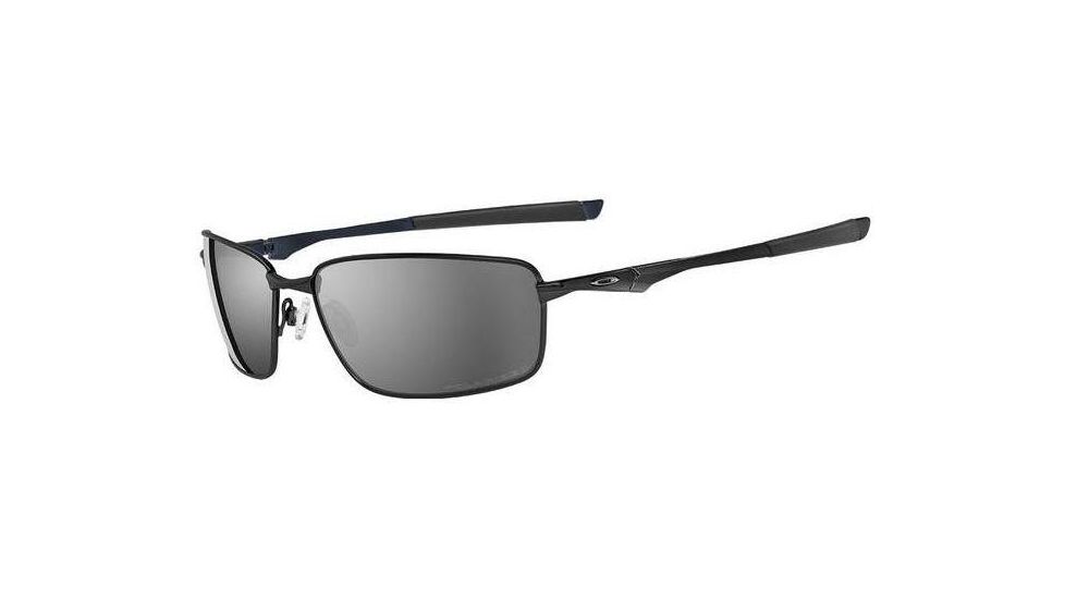 Oakley Splinter Matte Black /Midnight Frame w/ Black Iridium Polarized Lenses Sunglasses 12-980