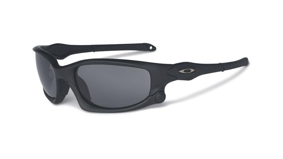 Oakley Split Jacket Array Sunglasses, Matte Black Frame, Grey and VR28 Lenses OO9099-16