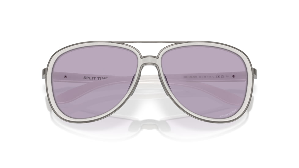 Oakley Split Time Sunglasses, Matte Transparent Mist, PRIZM Slate, PRIZM Slate, OO4129-2958