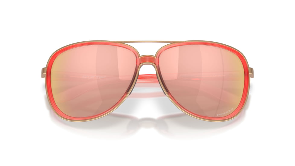 Oakley Split Time Sunglasses, Matte Transparent Peach , PRIZM Rose Gold, PRIZM Rose Gold, OO4129-3058