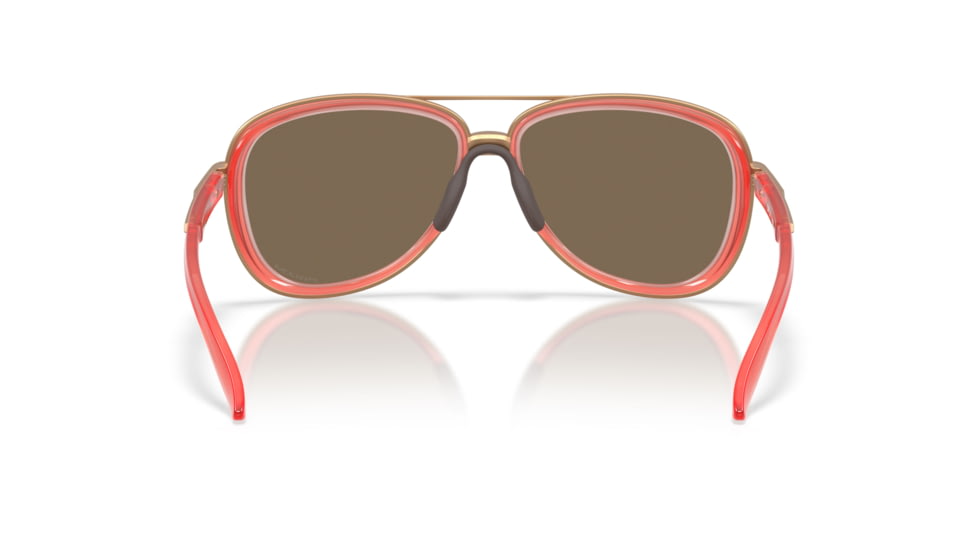 Oakley Split Time Sunglasses, Matte Transparent Peach , PRIZM Rose Gold, PRIZM Rose Gold, OO4129-3058