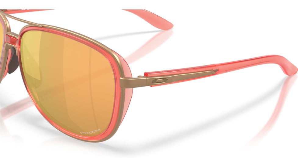 Oakley Split Time Sunglasses, Matte Transparent Peach , PRIZM Rose Gold, PRIZM Rose Gold, OO4129-3058