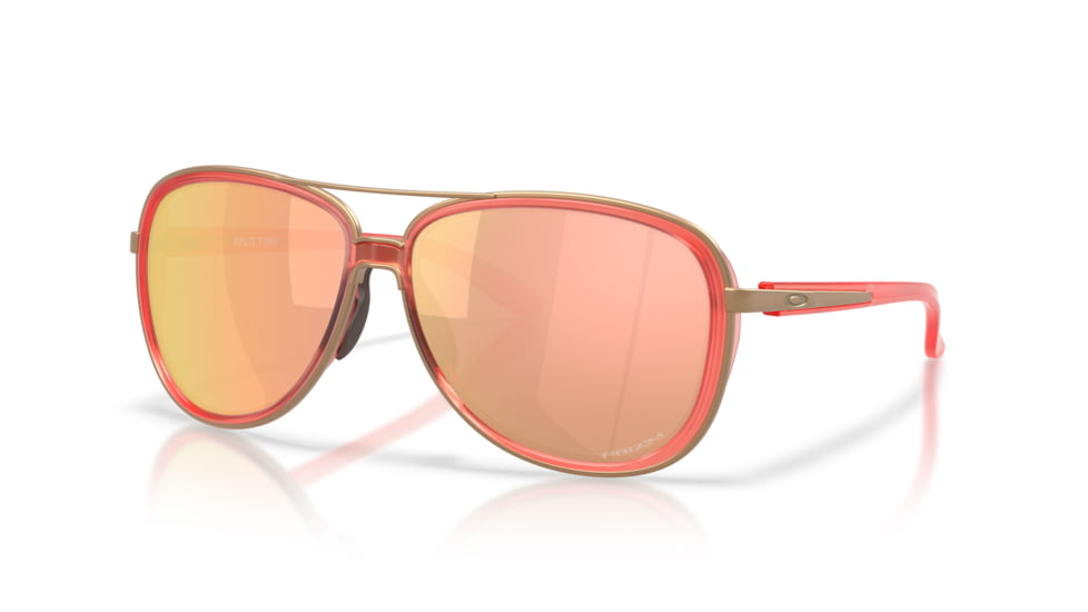 Oakley Split Time Sunglasses, Matte Transparent Peach , PRIZM Rose Gold, PRIZM Rose Gold, OO4129-3058