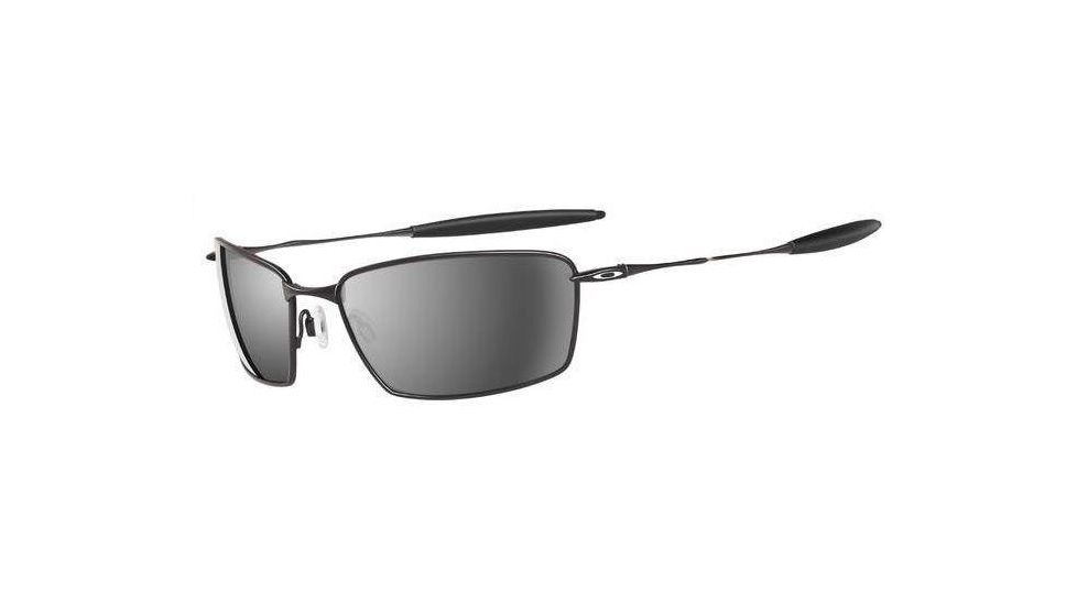 Oakley Square Whisker Pewter Frame w/ Black Iridium Lenses Sunglasses 05-769