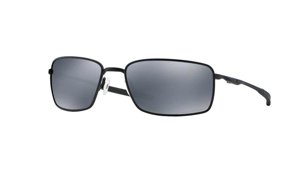 Oakley SQUARE WIRE OO4075 Progressive Prescription Sunglasses OO4075-407505-60 - Lens Diameter 60 mm, Frame Color Matte Black