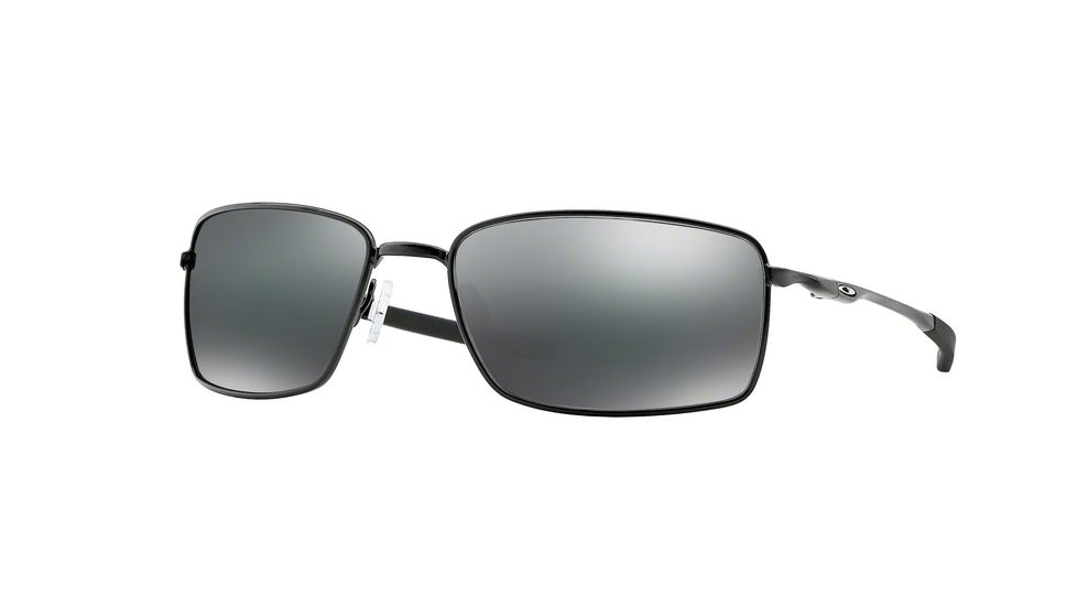 Oakley SQUARE WIRE OO4075 Progressive Prescription Sunglasses OO4075-407501-60 - Lens Diameter 60 mm, Frame Color Polished Black