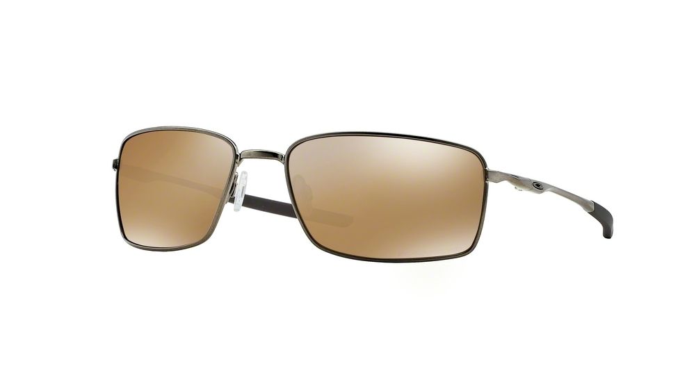 Oakley SQUARE WIRE OO4075 Progressive Prescription Sunglasses OO4075-407506-60 - Lens Diameter 60 mm, Frame Color Tungsten