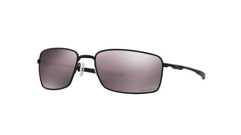 Oakley SQUARE WIRE OO4075 Progressive Prescription Sunglasses OO4075-407509-60 - Lens Diameter 60 mm, Frame Color Matte Black