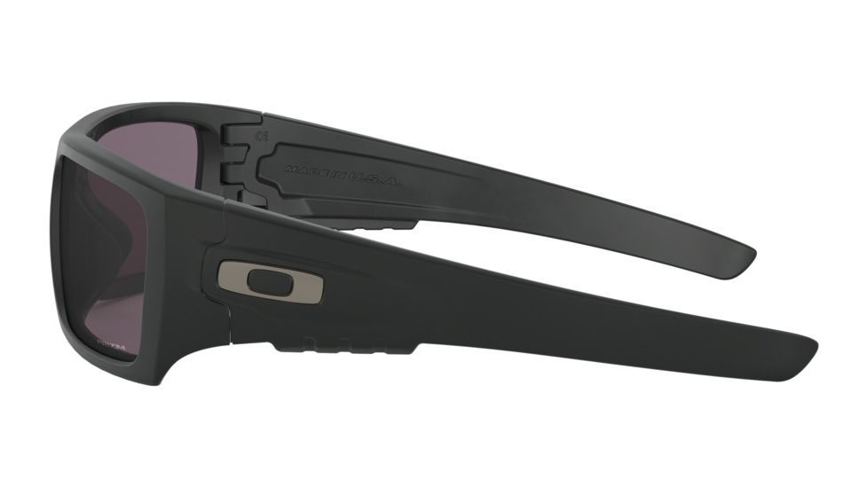 Oakley Standard Issue Ballistic Det Cord Safety Glasses, Matte Black w/Prizm Grey, OO9253-1861