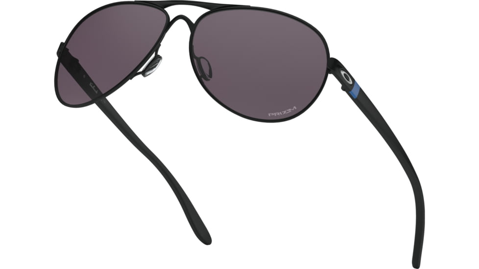 Oakley Standard Issue Feedback Womens BlackStandard Issuede Collection Sunglasses, Thin Blue Line w/Prizm Grey, OO4079-3859