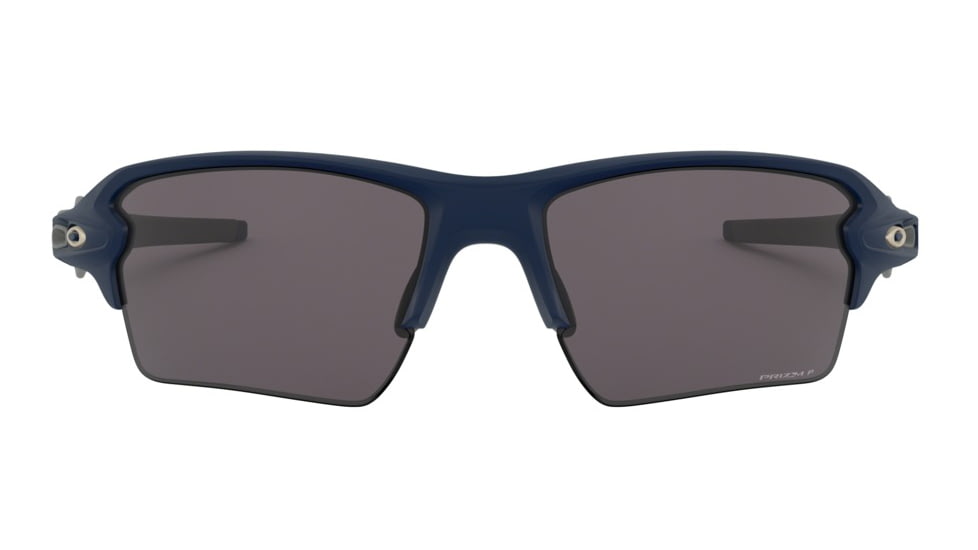 Oakley Standard Issue Flak 2.0 XL Navy Collection Sunglasses, Matte Navy w/Prizm Grey Polarized, OO9188-9959