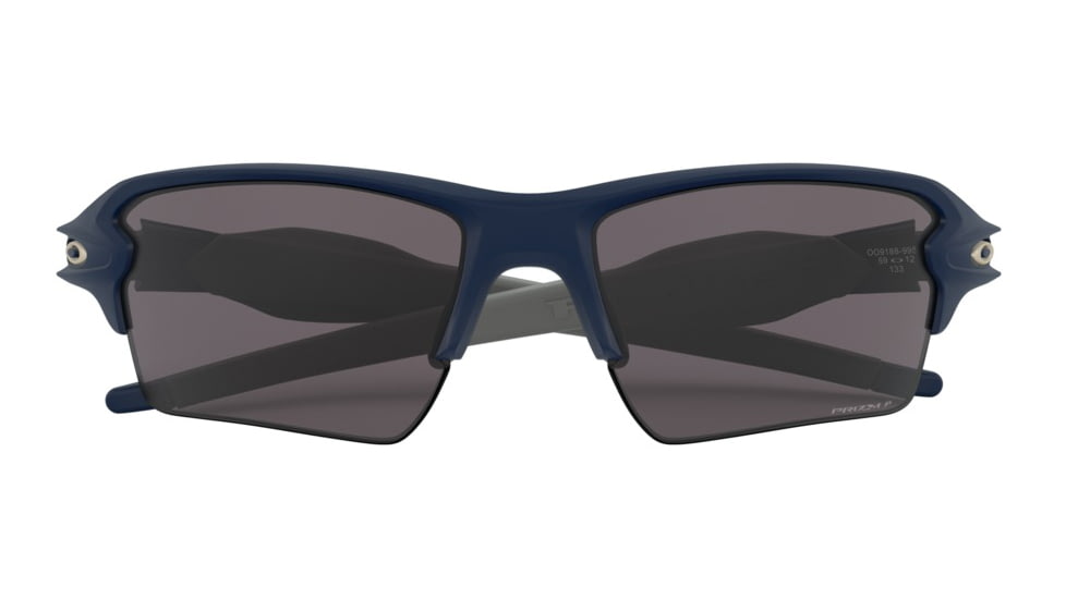Oakley Standard Issue Flak 2.0 XL Navy Collection Sunglasses, Matte Navy w/Prizm Grey Polarized, OO9188-9959