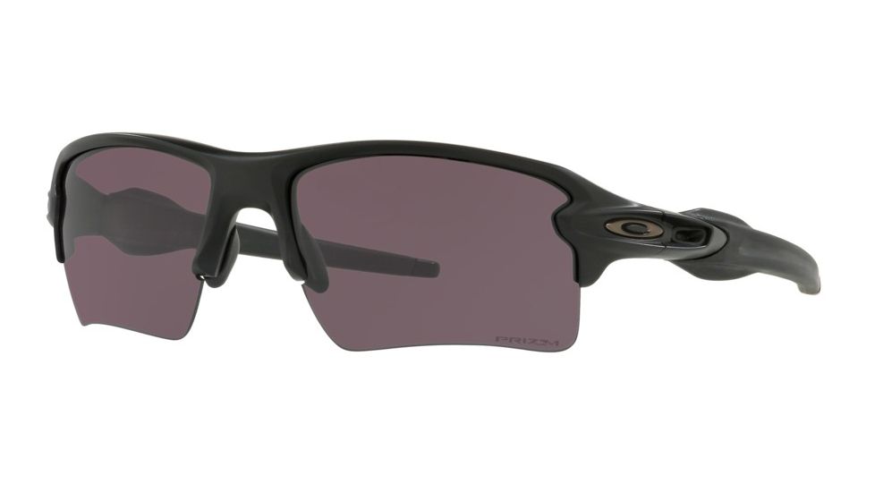 Oakley Standard Issue Flak 2.0 XL Uniform Collection Sunglasses, Matte Black w/Prizm Grey, OO9188-7959