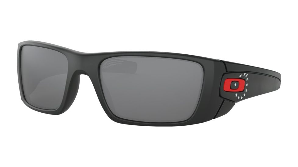 Oakley Standard Issue Fuel Cell B.Ross Sunglasses, Matte Black w/Black Iridium, OO9096-I660