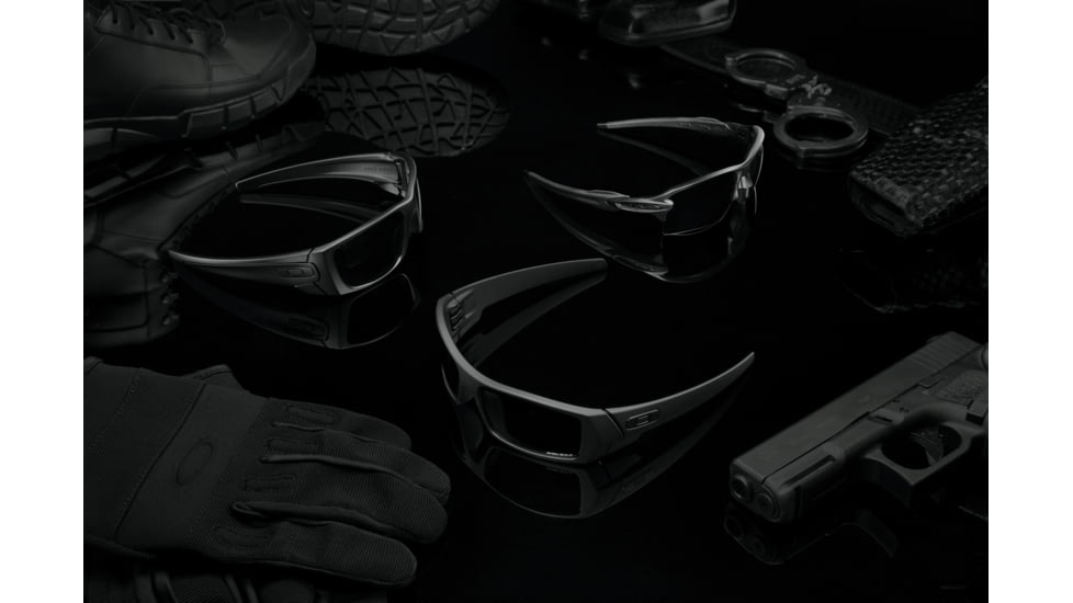 Oakley SI Standard Issue Gascan BlackStandard Issuede Sunglasses, Matte Black w/Prizm Black Polarized, OO9014-2860