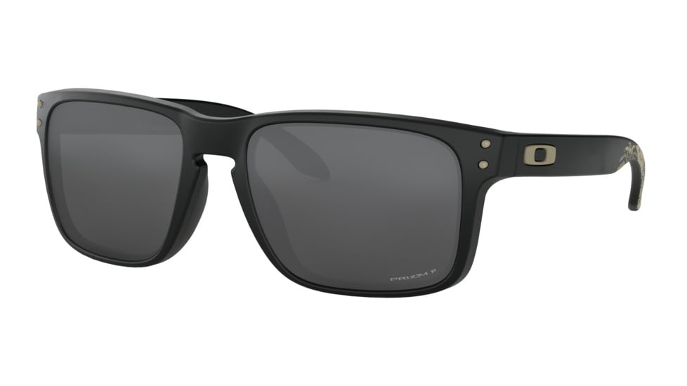 Oakley Standard Issue Holbrook American Heritage Collection Sunglasses, Matte Black w/Prizm Black, OO9102-J255