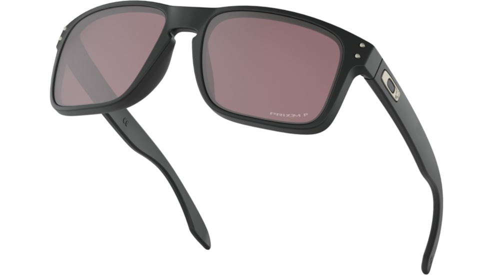 Oakley Standard Issue Holbrook Banded Collection Sunglasses, Matte BLACK w/Prizm Daily Polarized, OO9102-C255