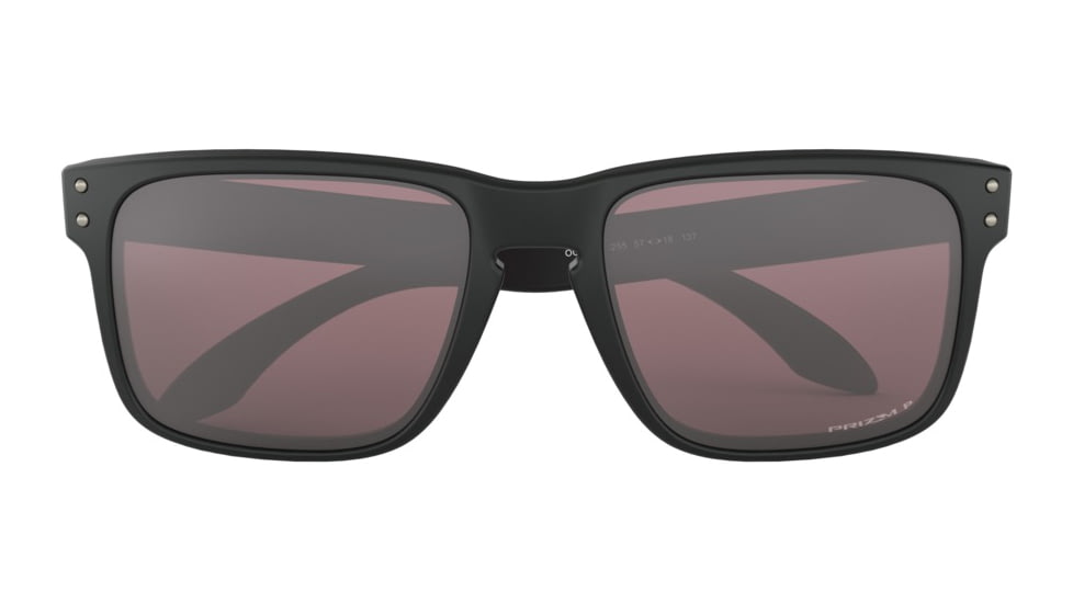 Oakley Standard Issue Holbrook Banded Collection Sunglasses, Matte BLACK w/Prizm Daily Polarized, OO9102-C255