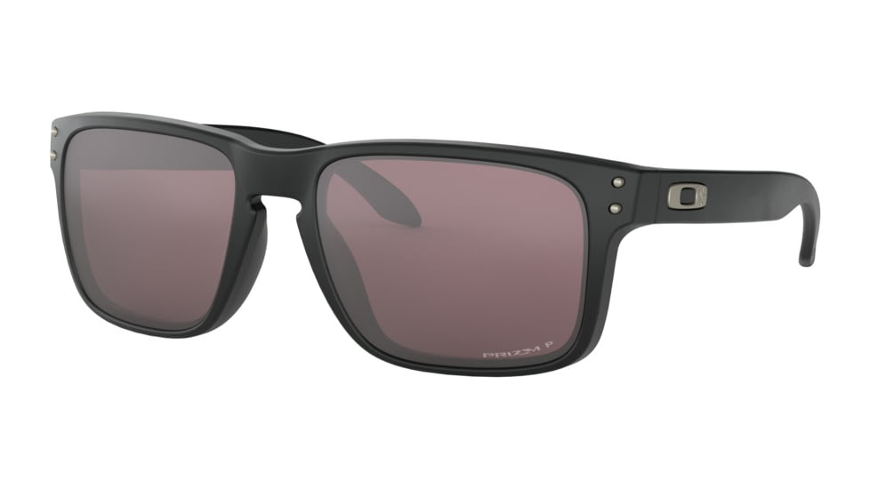 Oakley Standard Issue Holbrook Banded Collection Sunglasses, Matte BLACK w/Prizm Daily Polarized, OO9102-C255