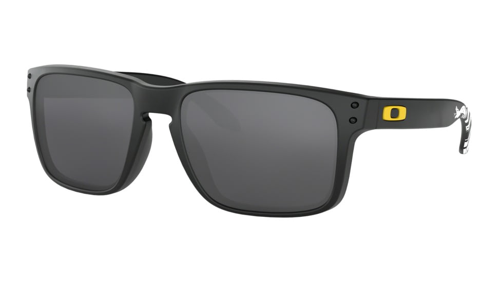 Oakley Standard Issue Holbrook Gadsend Sunglasses, Matte Carbon w/Black Iridium, OO9102-D555