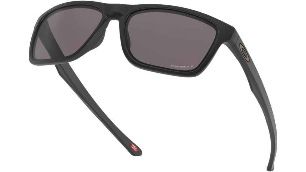 Oakley Standard Issue Holston Sunglasses, Matte Black w/Prizm Grey Polarized, OO9334-1858