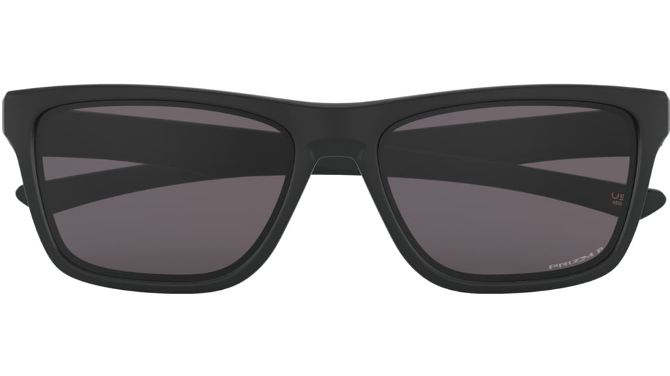 Oakley Standard Issue Holston Sunglasses, Matte Black w/Prizm Grey Polarized, OO9334-1858