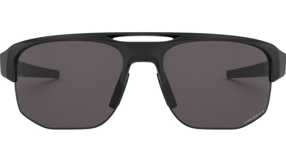 Oakley Standard Issue Mercenary Sunglasses, Matte Black w/Prizm Grey Polarized, OO9424-1070