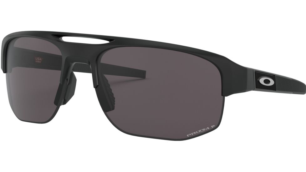 Oakley Standard Issue Mercenary Sunglasses, Matte Black w/Prizm Grey Polarized, OO9424-1070
