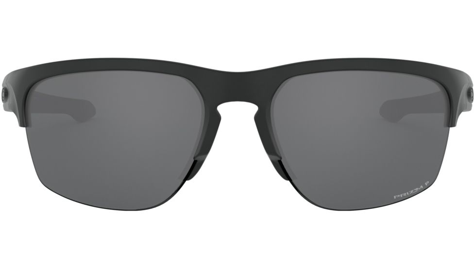 Oakley Standard Issue Sliver Edge Sunglasses, Blackside w/Prizm Black Polarized, OO9413-1065