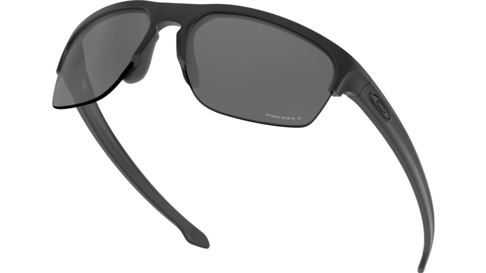 Oakley Standard Issue Sliver Edge Sunglasses, Blackside w/Prizm Black Polarized, OO9413-1065