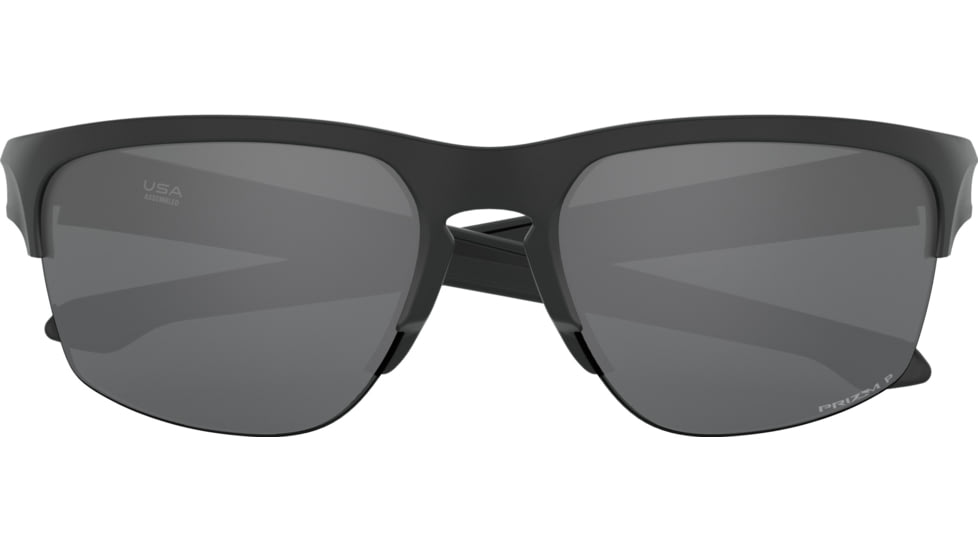 Oakley Standard Issue Sliver Edge Sunglasses, Blackside w/Prizm Black Polarized, OO9413-1065