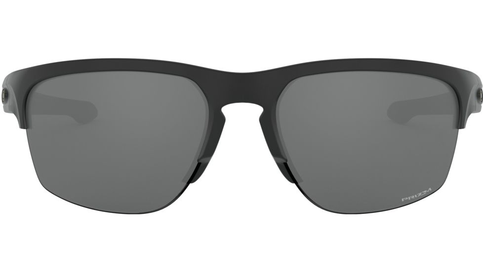 Oakley Standard Issue Sliver Edge Sunglasses, Matte Black w/Prizm Black, OO9413-0965
