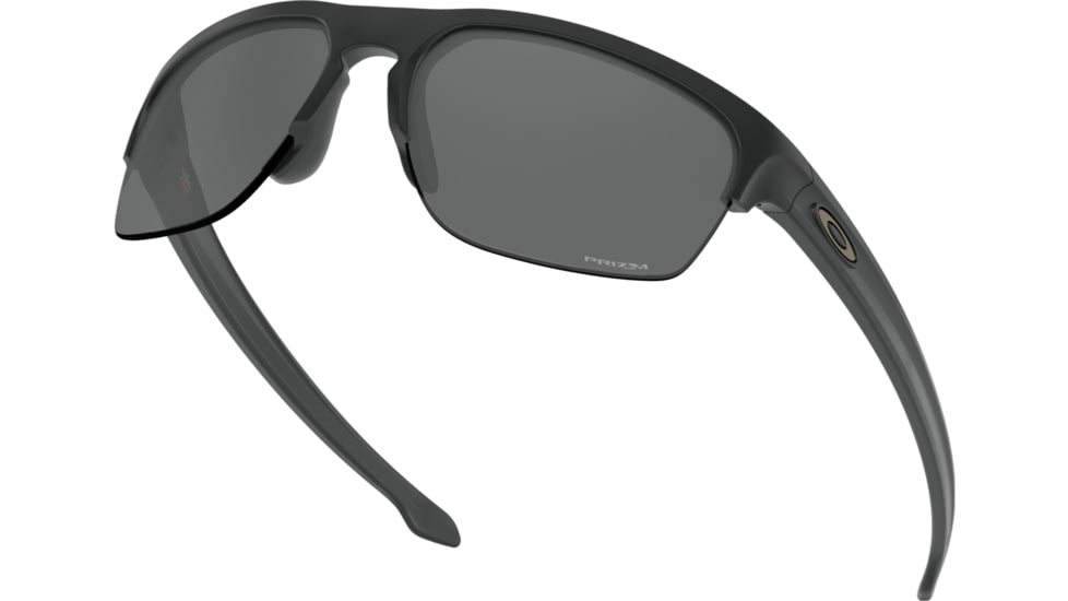 Oakley Standard Issue Sliver Edge Sunglasses, Matte Black w/Prizm Black, OO9413-0965