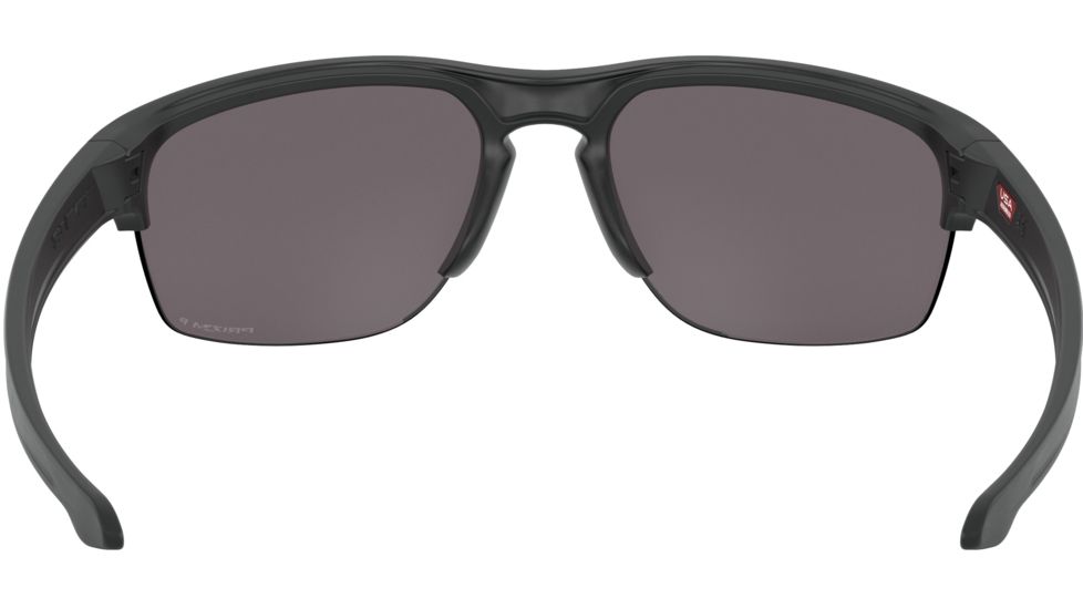 Oakley Standard Issue Sliver Edge Sunglasses, Matte Black w/Prizm Grey Polarized, OO9413-0865